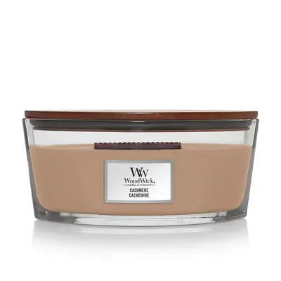 WoodWick Vonná svíčka loď Cashmere 453,6 g