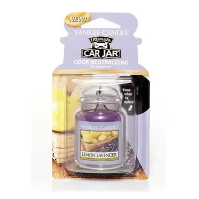 Yankee Candle Luxusní visačka do auta Lemon Lavender 1 ks