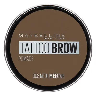 Maybelline Gelová pomáda na obočí Tattoo Brow (Pomade) 4 g 003 Medium Brown