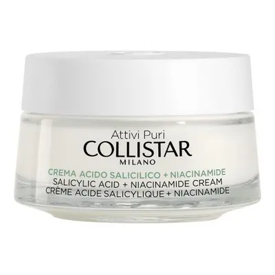 Collistar Pleťový krém Attivi Puri Salicylic Acid + Niacinamide (Cream) 50 ml