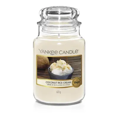 Yankee Candle Aromatická svíčka Classic velká Coconut Rice Cream 623 g