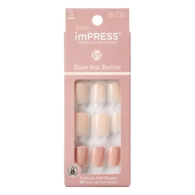 KISS Samolepící nehty imPRESS BBB Nail Simple Pleasure 30 ks