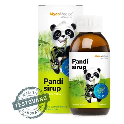 MycoMedica Pandí sirup 200 ml + tetovačky ZDARMA