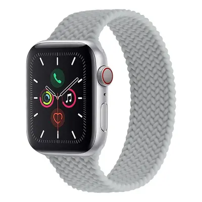 4wrist Elastický silikonový řemínek pro Apple Watch 42/44/45/49 mm - Grey