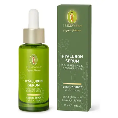 Primavera Hyaluronové pleťové sérum De-Stressing & Regenerating (Hyaluron Serum) 30 ml