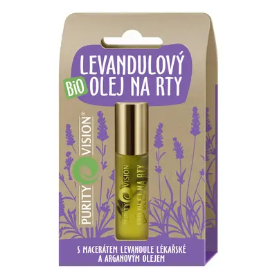 Purity Vision Bio Levandulový olej na rty 10 ml