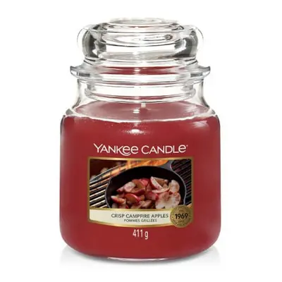 Yankee Candle Aromatická svíčka Classic Crisp Campfire Apples 411 g