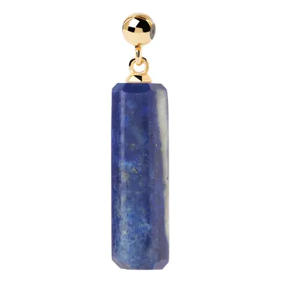 PDPAOLA Slušivý pozlacený přívěsek Lapis Lazuli Charms CH01-094-U