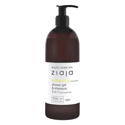 Ziaja Sprchový gel a šampon 3v1 Baltic Home Spa (Shower Gel & Shampoo) 500 ml