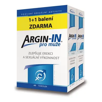 Simply You Argin-IN pro muže 45 tobolek + Argin-IN 45 tobolek zdarma