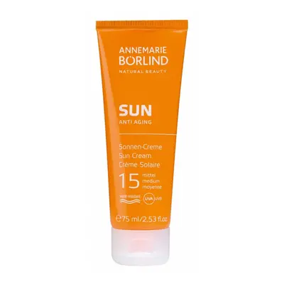 ANNEMARIE BORLIND Opalovací krém s anti-age efektem SPF 15 Sun Anti Aging (Sun Cream) 75 ml