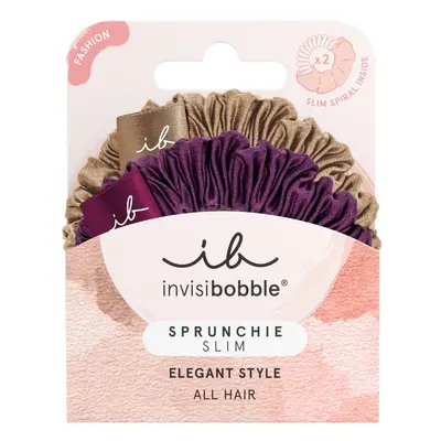 Invisibobble Gumičky do vlasů Sprunchie Slim The Snuggle is Real 2 ks