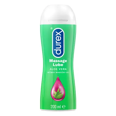 Durex Intimní masážní gel 2v1 s Aloe Vera 200 ml