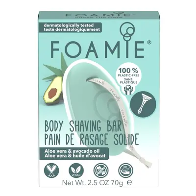 Foamie Tuhá pěna na holení Aloe You Very Much (Body Shaving Bar) 70 g