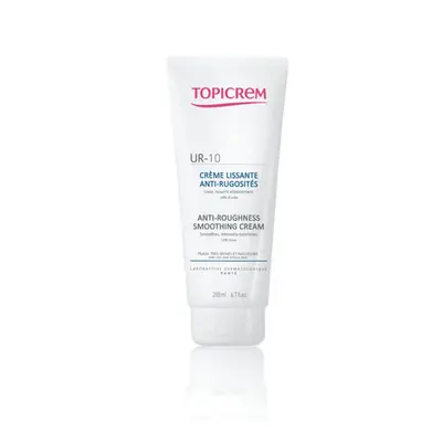 Topicrem Tělový krém na hrubou a suchou pokožku UR10 (Anti Roughness Smoothing Cream) 200 ml