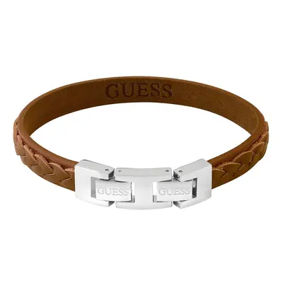 Guess Elegantní kožený náramek Tuson JUMB02143JWSTCGT/U