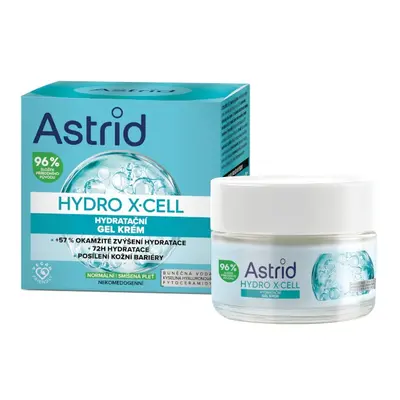 Astrid Hydratační gel krém pro normální až smíšenou pleť Hydro X-Cell 50 ml