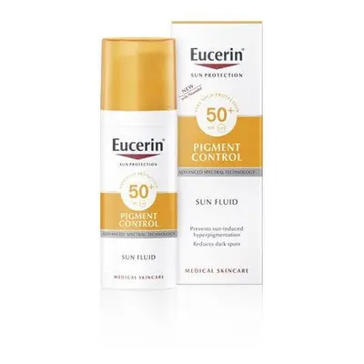 Eucerin Emulze na opalování na obličej s depigmentačním účinkem Pigment Control SPF 50+ (Pigment