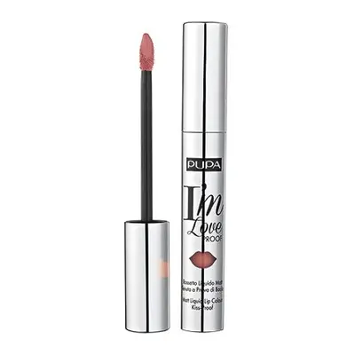 PUPA Milano Tekutá matná rtěnka I´m Loverproof (Matt Liquid Lip Colour) 2,7 ml 010 Fire Red