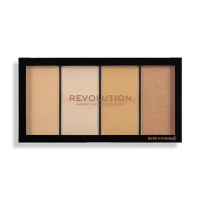 Revolution Paletka rozjasňovačů Revolution Re-Loaded (Highlighter Palette) odstín Lustre Lights 