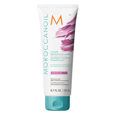 Moroccanoil Tónující maska na vlasy Hibiscus (Color Depositing Mask) 30 ml