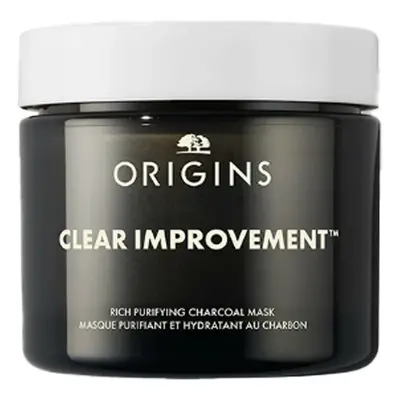 Origins Čistící pleťová maska s Clear Improvement™ (Soft Purifying Charcoal Mask) 75 ml