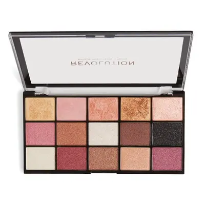 Revolution Paletka 15 očních stínů Re-Loaded Affection Palette 16,5 g