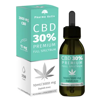 Pharma Activ CBD 30% PREMIUM 3000 mg Full Spectrum 10 ml