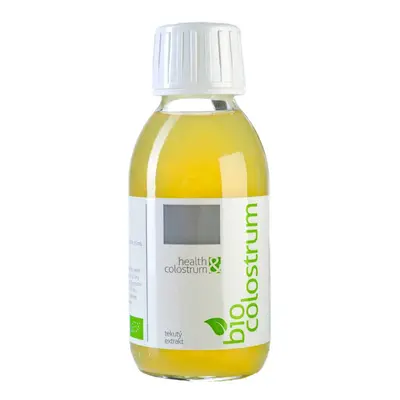 Health&colostrum BIO colostrum čisté - tekutý extrakt 125 ml