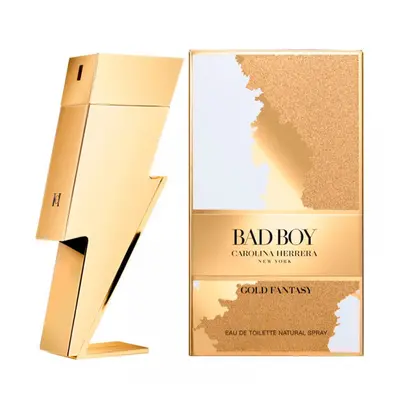 Carolina Herrera Bad Boy Gold Fantasy - EDT 2 ml - odstřik s rozprašovačem