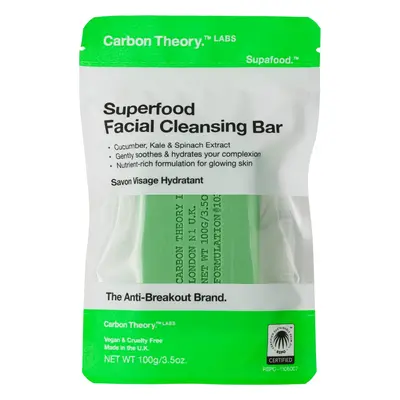 Carbon Theory Čisticí pleťové mýdlo Superfood (Facial Cleansing Bar) 100 g