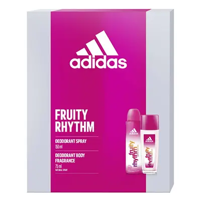 Adidas Fruity Rhythm - deodorant s rozprašovačem 75 ml + deodorant ve spreji 150 ml