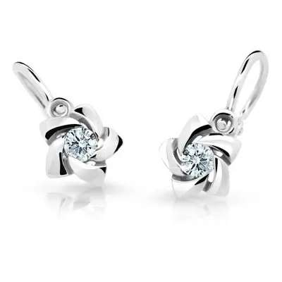 Cutie Jewellery Dětské náušnice s designem růžiček C2201-10-X-2 zelená