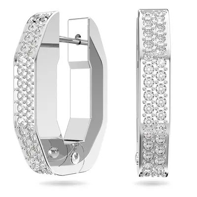 Swarovski Půvabné kruhové náušnice Dextera S (1,9 x 1,5 cm)