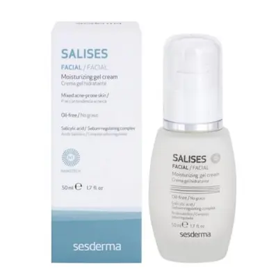 Sesderma Hydratační gelový krém pro mastnou pleť se sklonem k akné Salises (Moisturizing Gel Cre