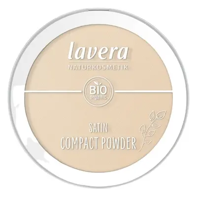 Lavera Kompaktní pudr Satin (Compact Powder) 9,5 g 02 Medium