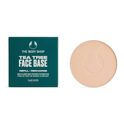 The Body Shop Náhradní náplň do kompaktního pudru Tea Tree Face Base (Skin Clarifying Powder Fou