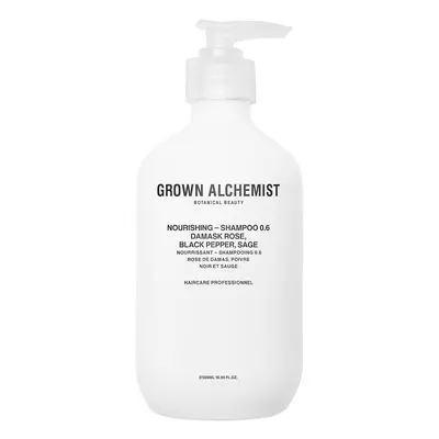 Grown Alchemist Vyživující šampon Damask Rose, Black Pepper, Sage (Nourishing Shampoo) 200 ml