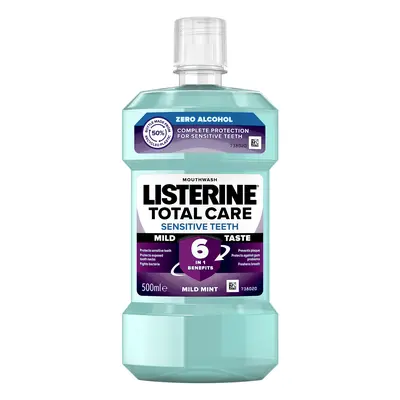 Listerine Ústní voda kompletní péče pro citlivé zuby Total Care Sensitive Teeth 500 ml