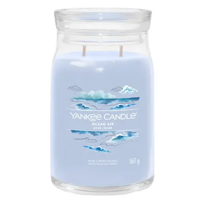 Yankee Candle Aromatická svíčka Signature sklo velké Ocean Air 567 g