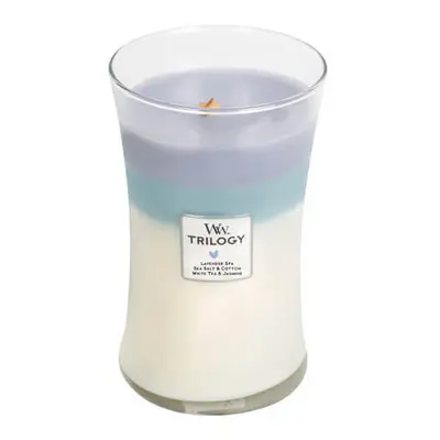 WoodWick Vonná svíčka váza velká Trilogy Calming Retreat 609,5 g