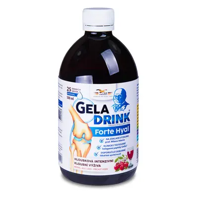 Geladrink Geladrink Forte HYAL biosol višeň 500 ml