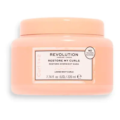 Revolution Haircare Noční maska pro kudrnaté a vlnité vlasy Restore My Curls (Overnight Mask) 22