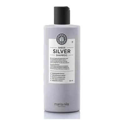 Maria Nila Šampon neutralizující žluté tóny vlasů Sheer Silver (Shampoo) 100 ml