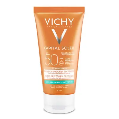 Vichy Matující BB krém SPF 50 Capital Soleil (Tinted Mattifying Face Fluid Dry Touch) 50 ml