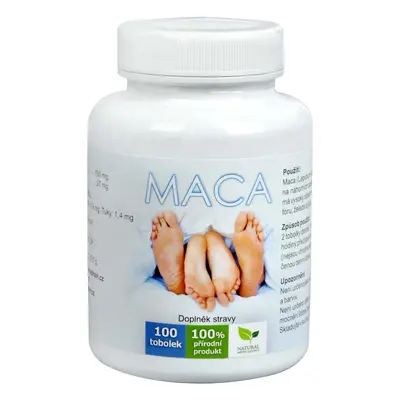 Natural Medicaments Maca 100 kapslí