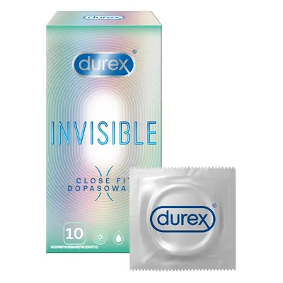 Durex Kondomy Invisible Close Fit 10 ks