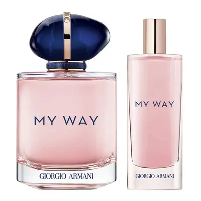 Giorgio Armani My Way - EDP 90 ml (plnitelná) + EDP 15 ml