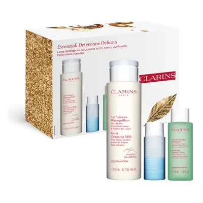 Clarins Dárková sada čisticí pleťové péče Essentials Delicate