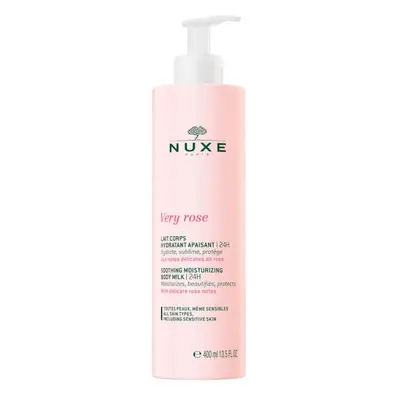 Nuxe Zklidňující hydratační tělové mléko Very Rose (Soothing Moisturizing Body Milk) 400 ml